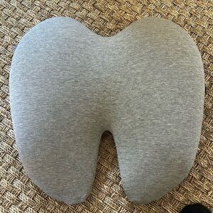 Cushion Lab Extra Dense Lumbar Pillow - Light Grey, NWOT, display